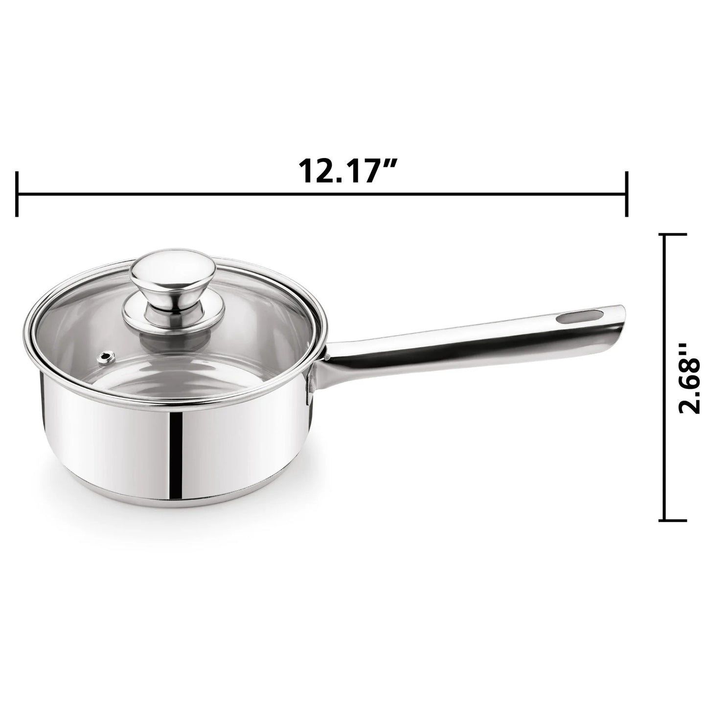 LunaLulinlk Stainless Steel 10Pc Cookware set