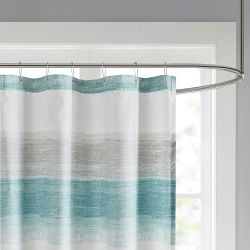 LunaLulinlk Stripe Print Shower Curtain 72x72"