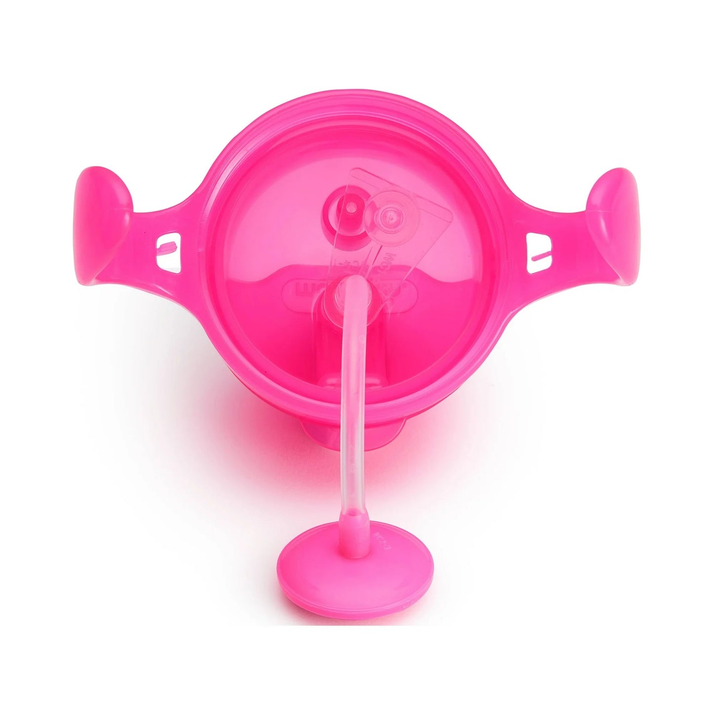 LunaLulinlk Weighted Trainer Sippy Cup with Lid, 7 oz, Pink, Unisex