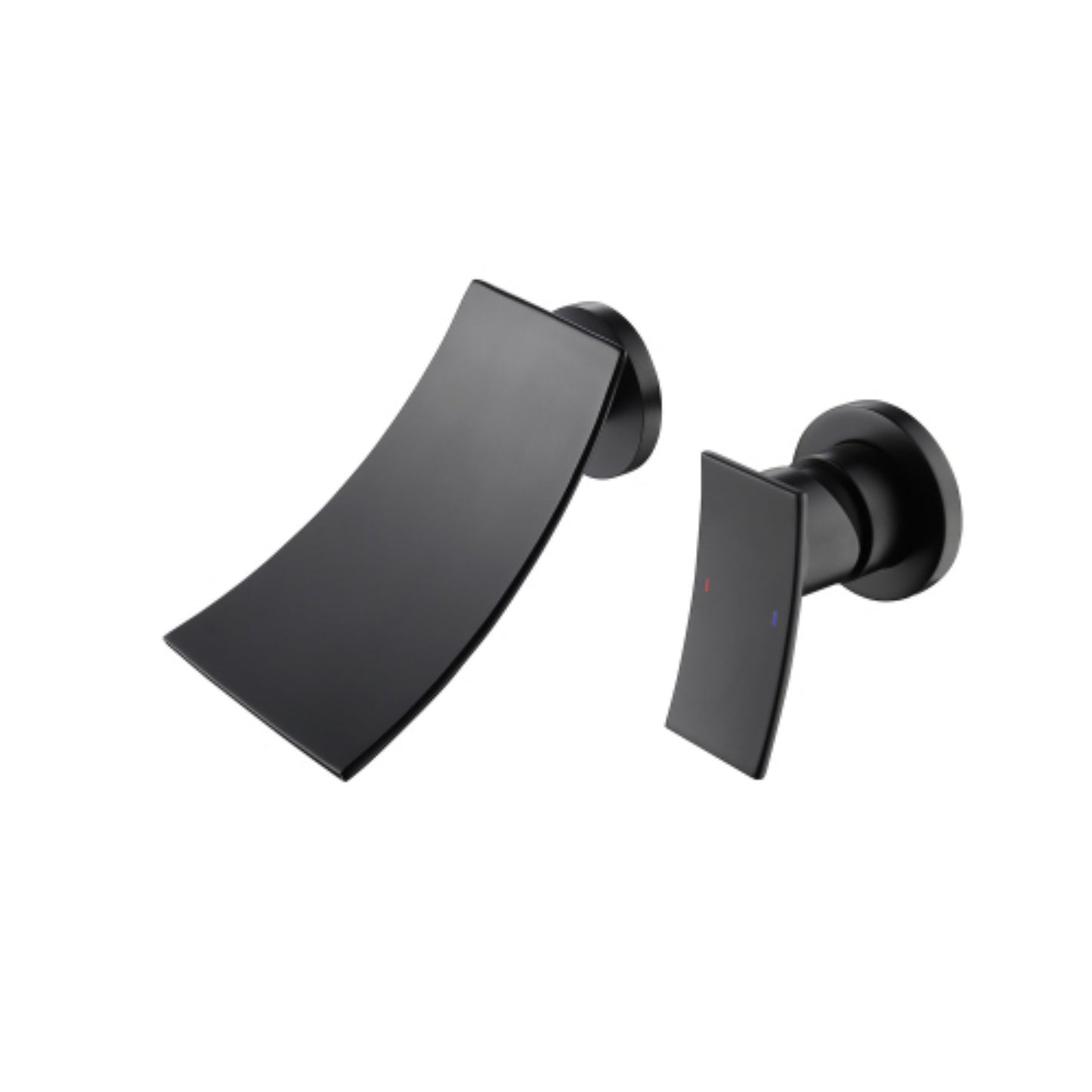 LunaLulinlk Wall Mount Widespread Bathroom Faucet