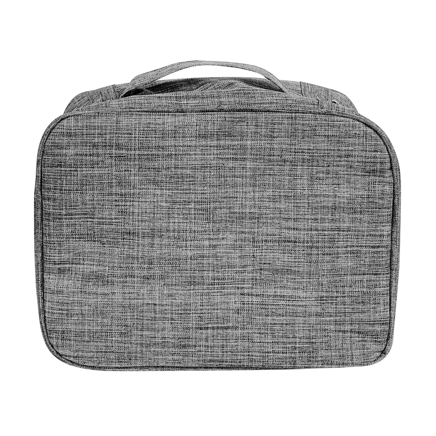 LunaLulinlk Soft Shell Electronic Carrying Case with Mesh Pockets, for USBs, Gray
