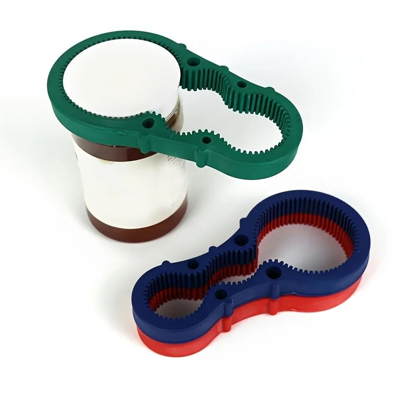 LunaLulinlk1pc Can Opener; Bottle Jar Opener; Multifunctional Non-slip Labor-saving Cap Opening Artifact; Kitchen Gadgets; Kitchen Tools
