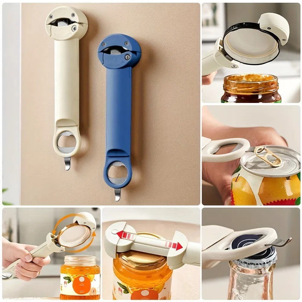 LunaLulinlk1 pcs, Non-Slip Adjustable Can Opener for Elderly Arthritis Patients