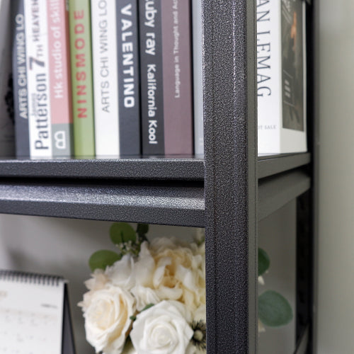LunaLulinlk Storage Shelves 5 Tier Heavy Duty Metal Shelving Unit Adjustable Shelving Units and Storage Rack Kitchen Garage Shelf