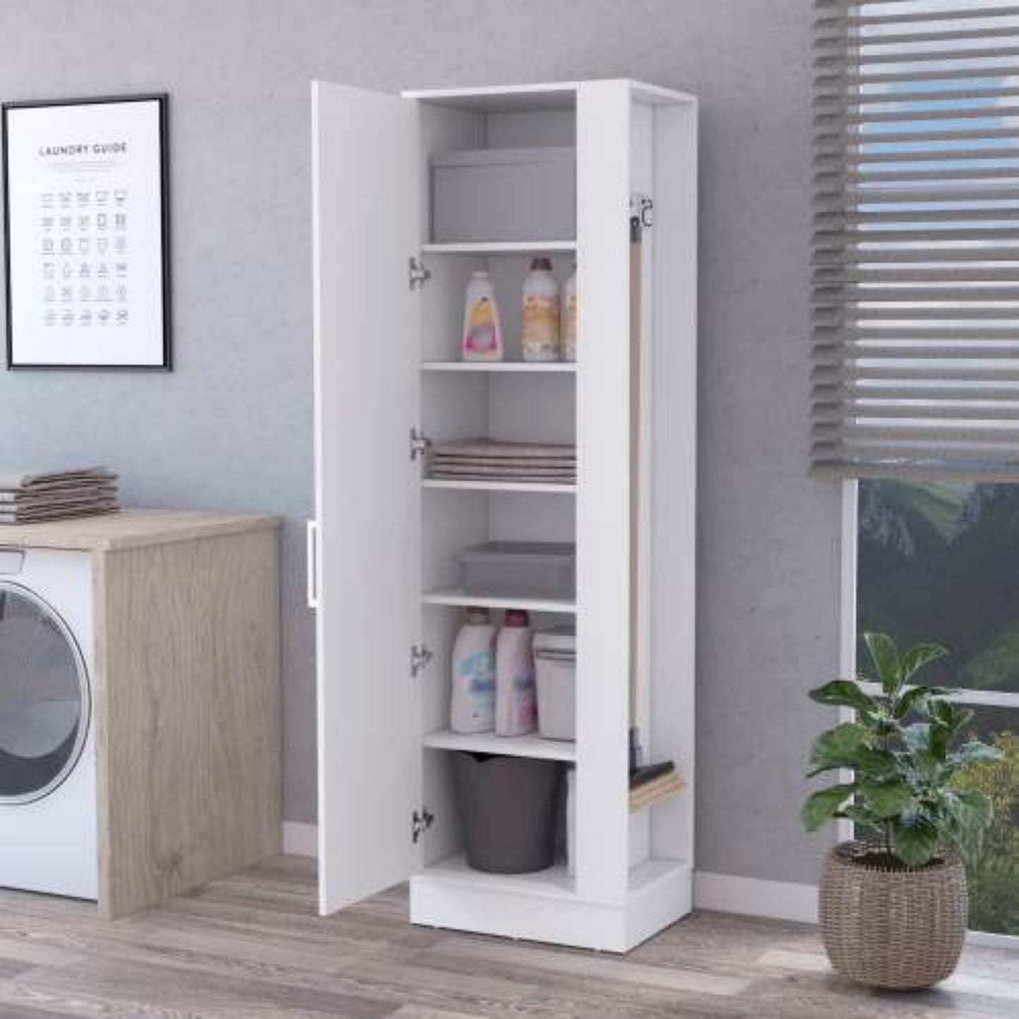LunaLulinlk Single-door storage cabinets for kitchens