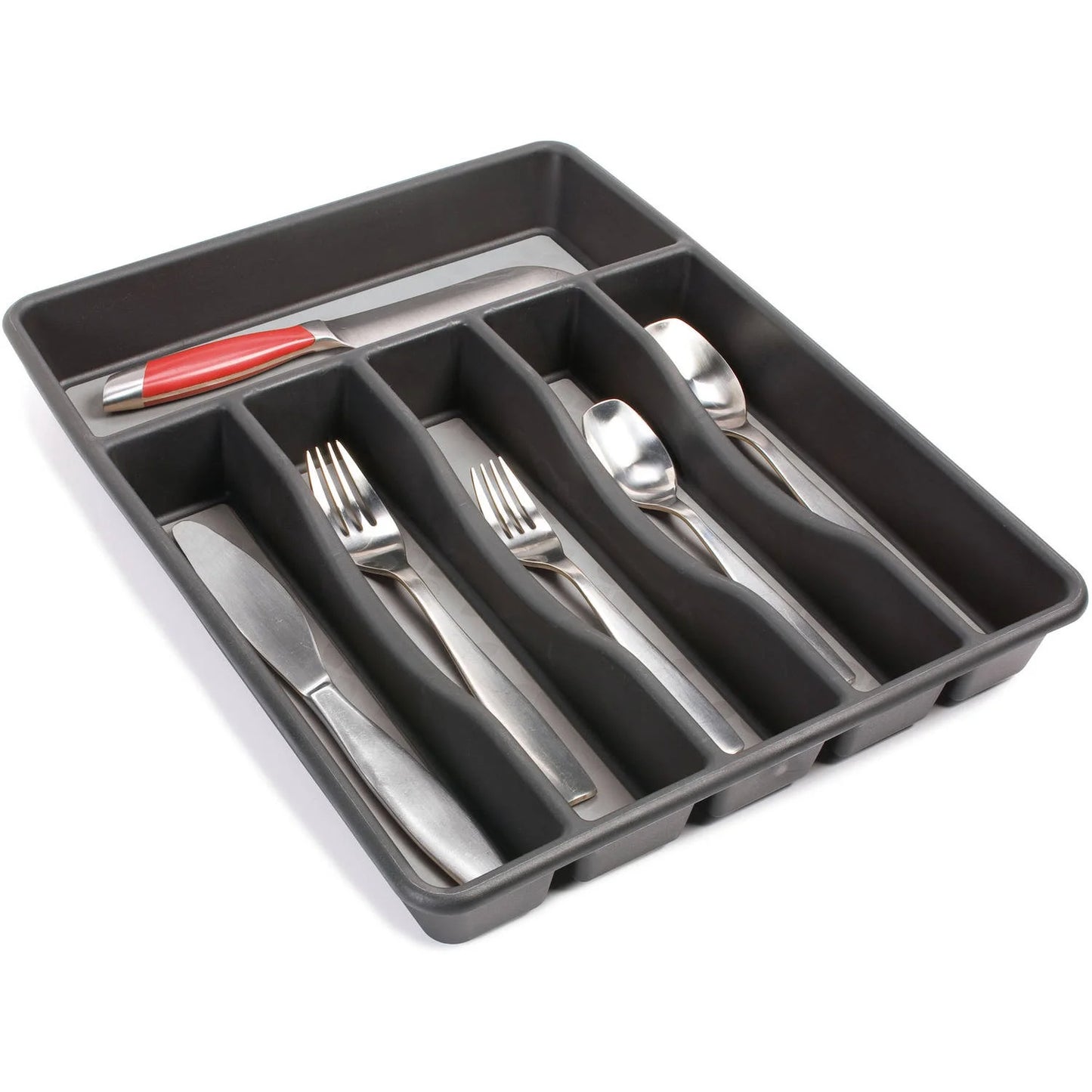 LunaLulinlk Silver Storage Box, Large, Gray