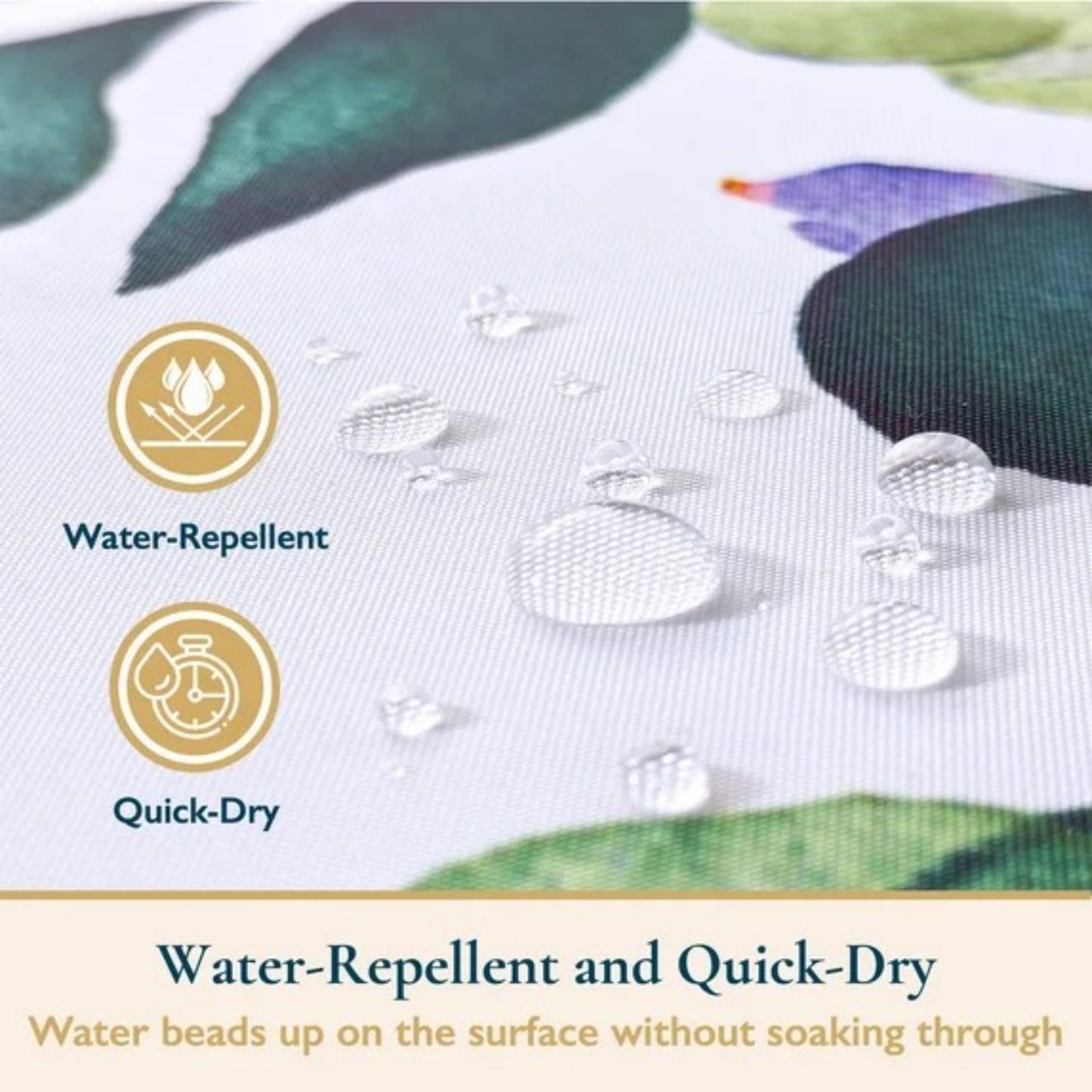LunaLulinlk Shower Curtain with Hooks – Heavy-Duty Mold/Mildew-Resistant