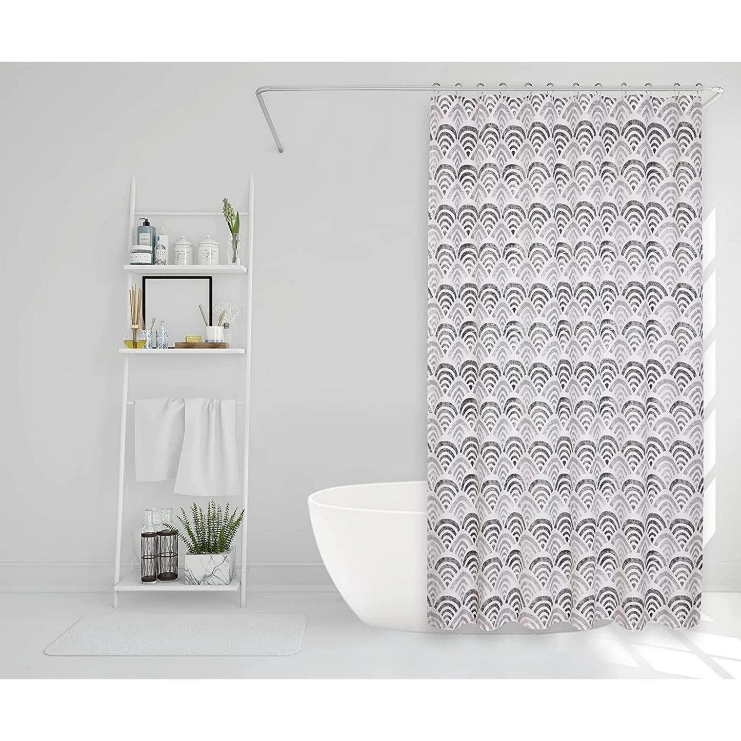 LunaLulinlk Shower Curtains 72x72 inch Polyester Cotton Blend