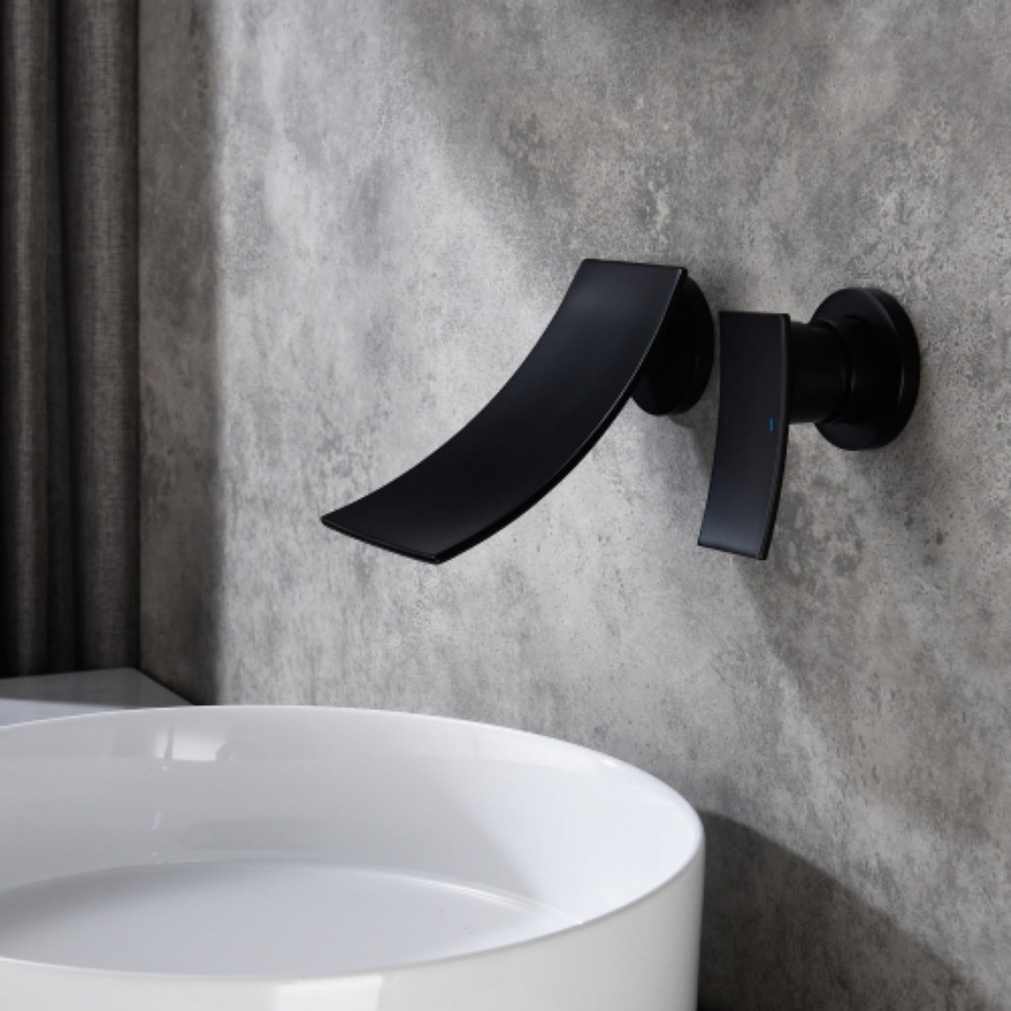 LunaLulinlk Wall Mount Widespread Bathroom Faucet