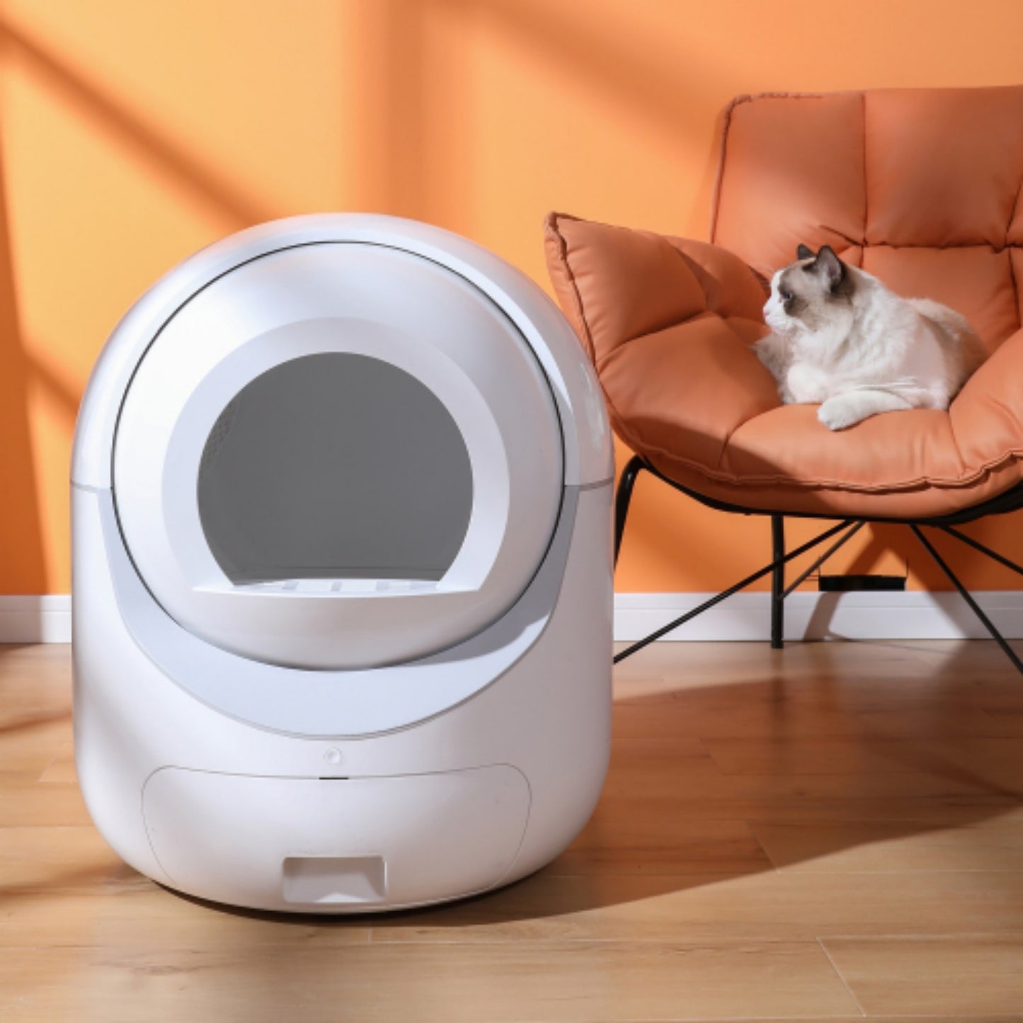 LunaLulinlk Smart automatic cat litter box, automatic shoveling, App control, supports 5G & 2.4G WiFi