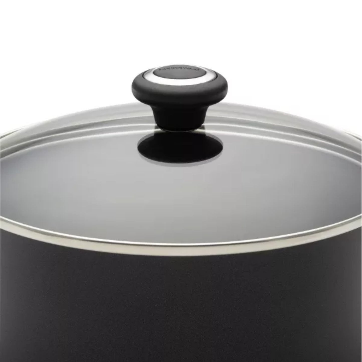 LunaLulink 17-Piece High Performance Nonstick Aluminum Pots and Pans Set, Cookware Set, Black