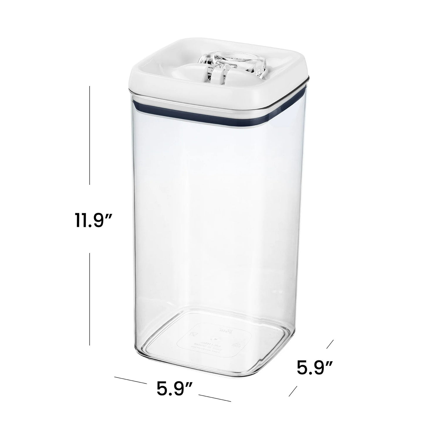 LunaLulinlk Square food storage containers, food storage jars