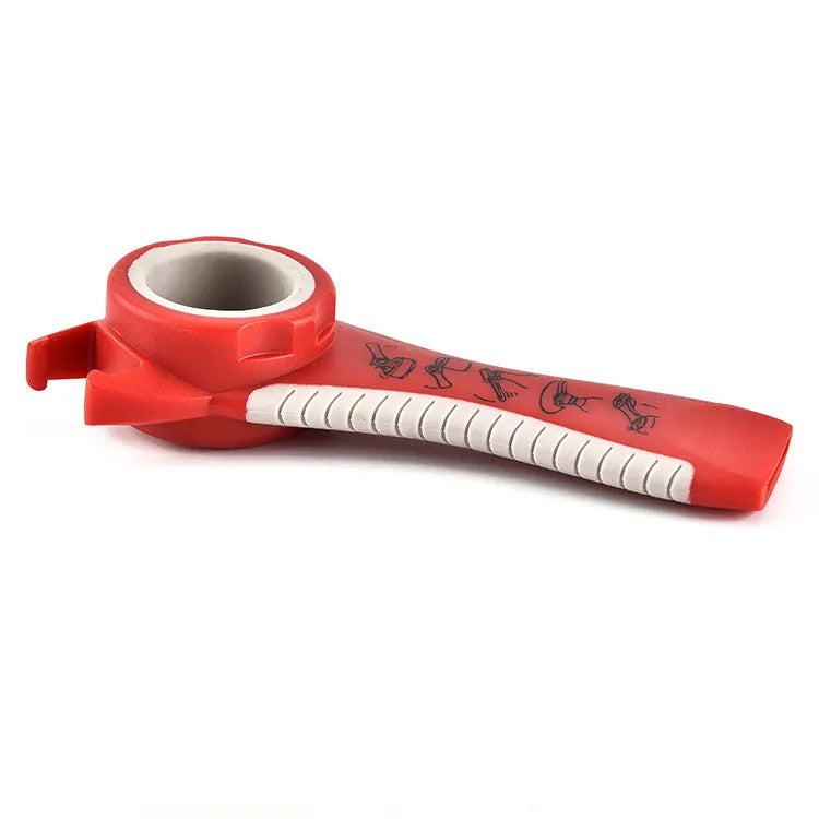 "LunaLulinlk5 in 1 Multi function Stainless Steel plastic Can jar bottle open can Opener Ring Bottle Opener "