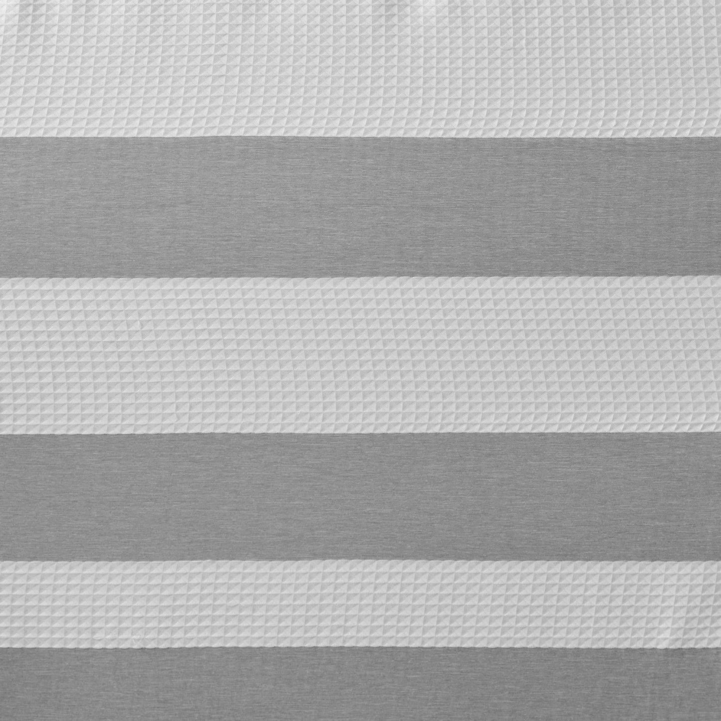 LunaLulinlk Spa Waffle Shower Curtain with 3M, Gray