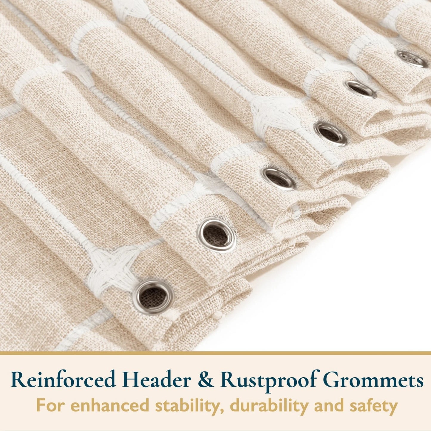 LunaLulinlk Tassel Shower Curtain Set with Hooks