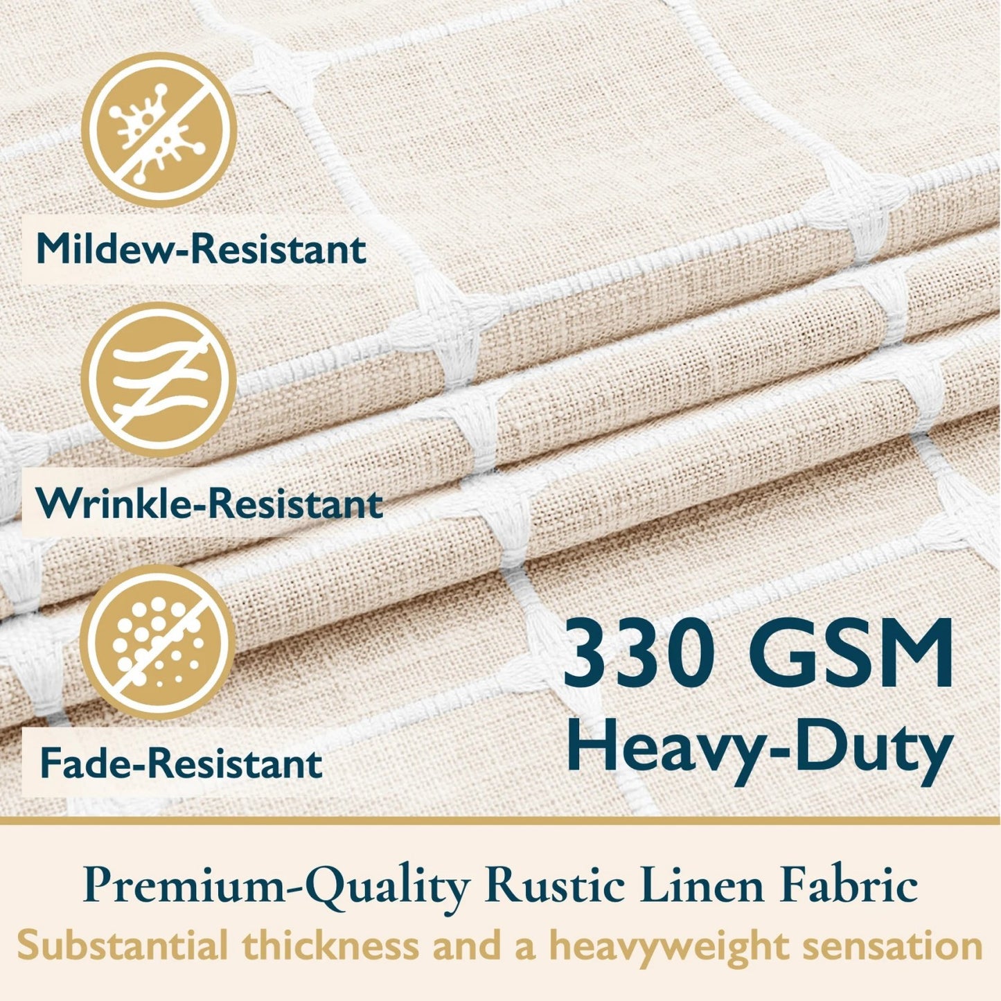LunaLulinlk Tassel Shower Curtain Set with Hooks