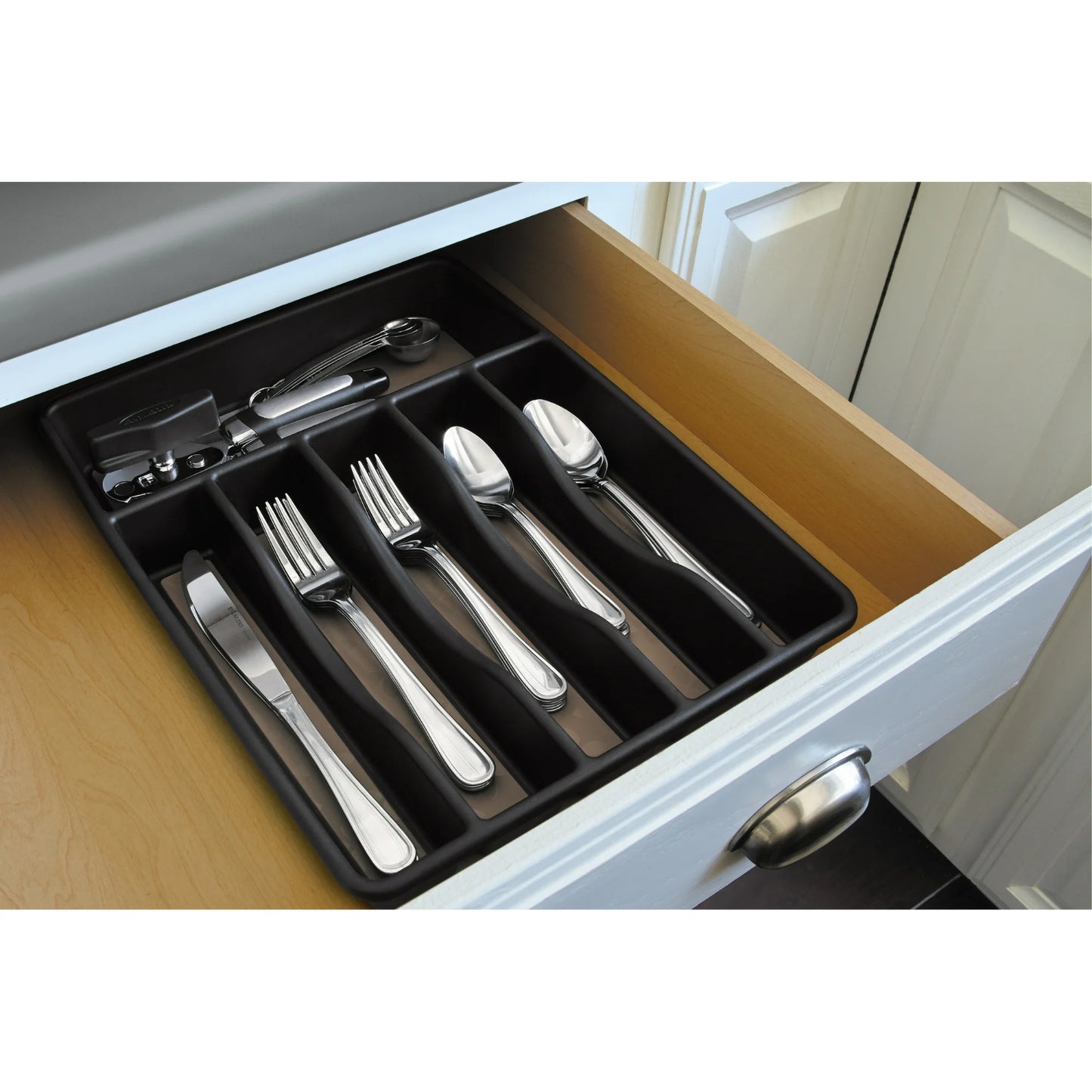 LunaLulinlk Silver Storage Box, Large, Gray
