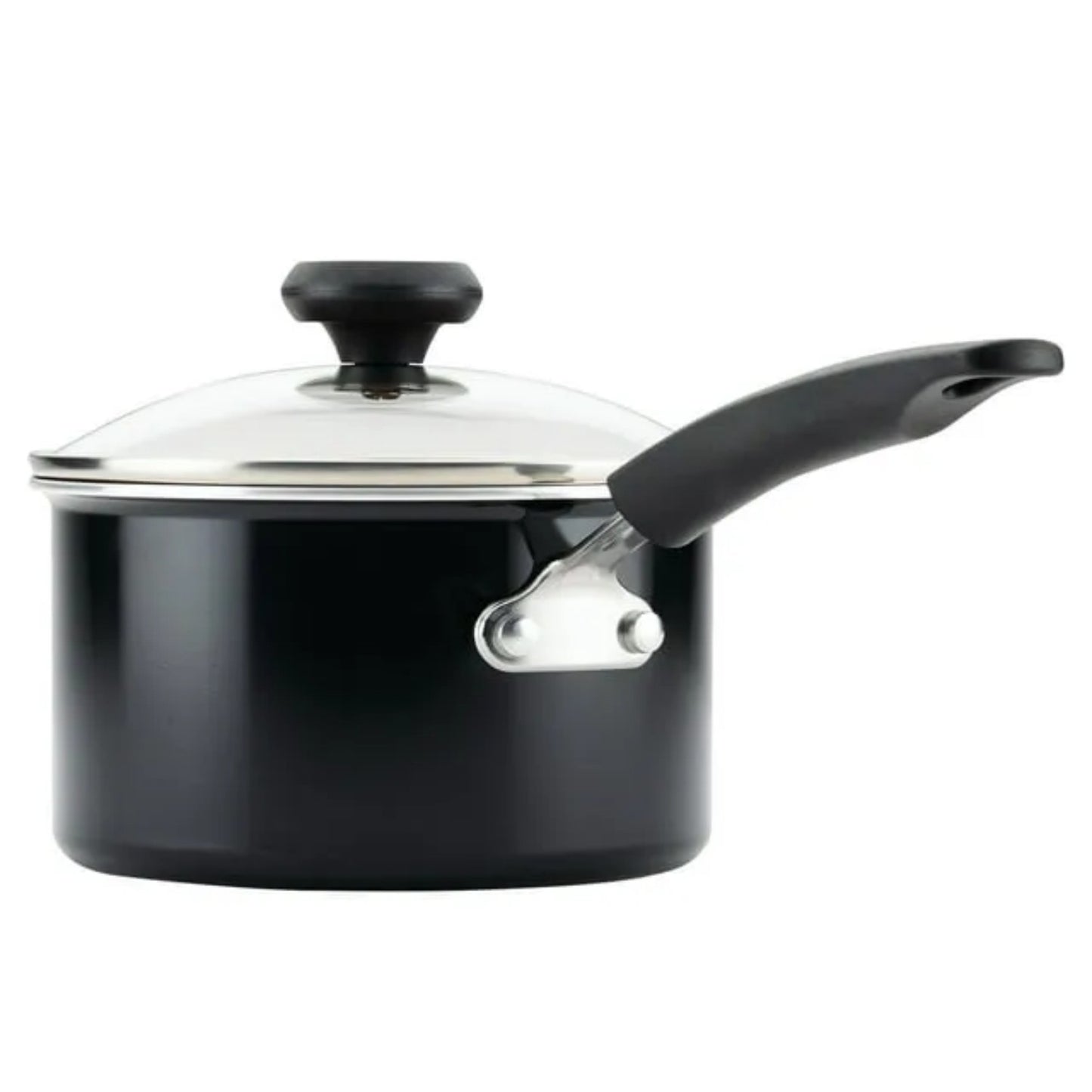 LunaLulink 14-Piece black Easy Clean Pro Ceramic Nonstick Cookware Set
