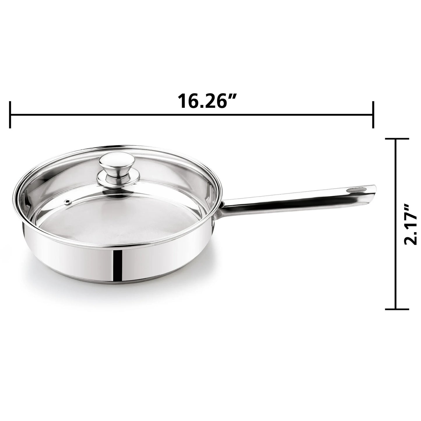 LunaLulinlk Stainless Steel 10Pc Cookware set