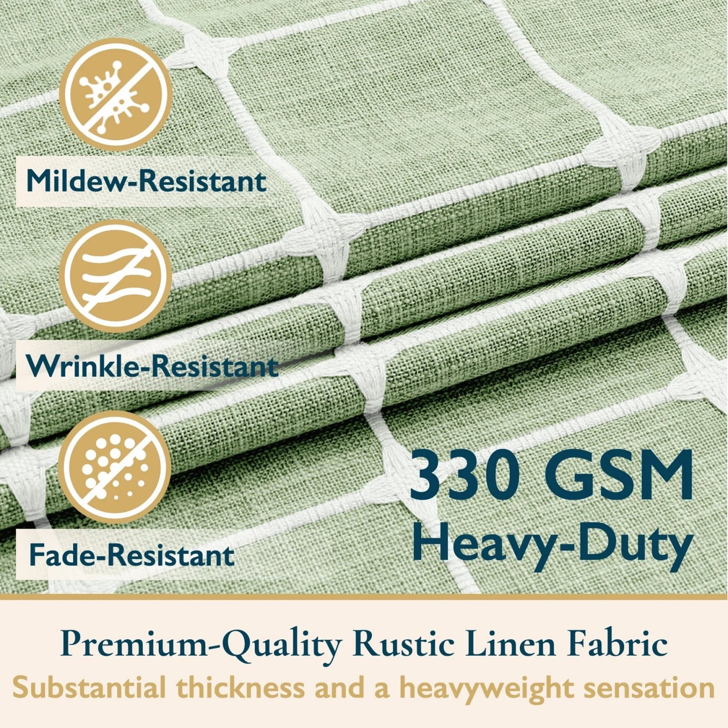 LunaLulinlk Tassel Shower Curtain Set with Hooks