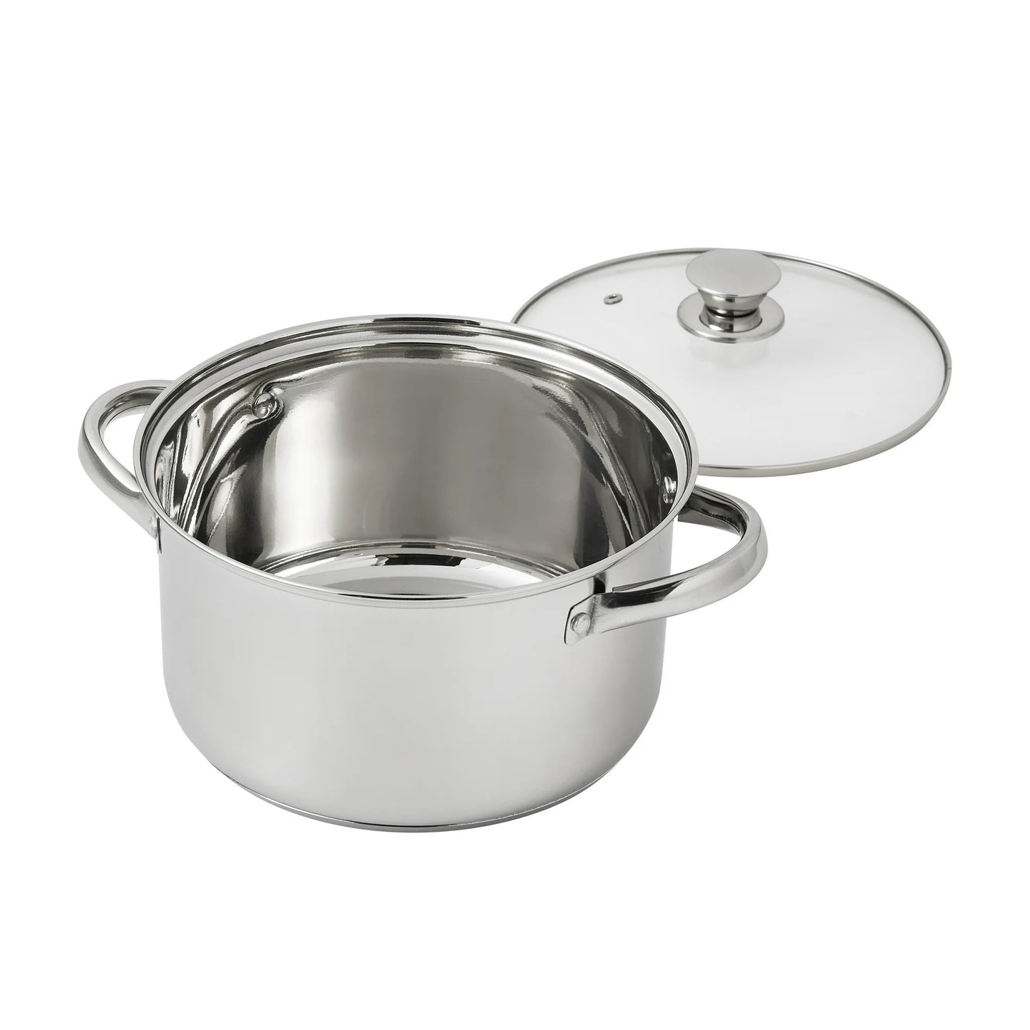 LunaLulinlk Stainless Steel 10Pc Cookware set