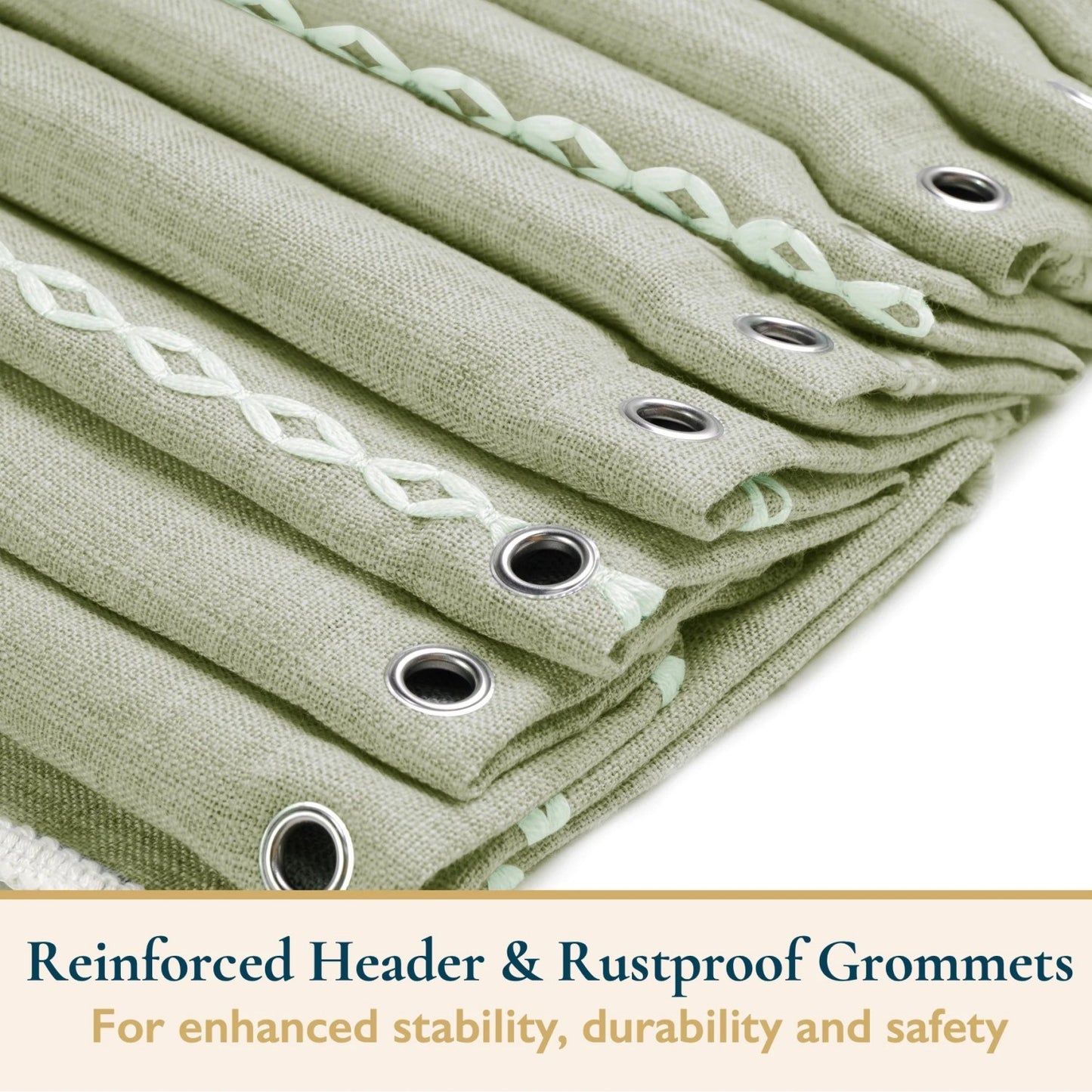 LunaLulinlk Tassel Shower Curtain Set with Hooks