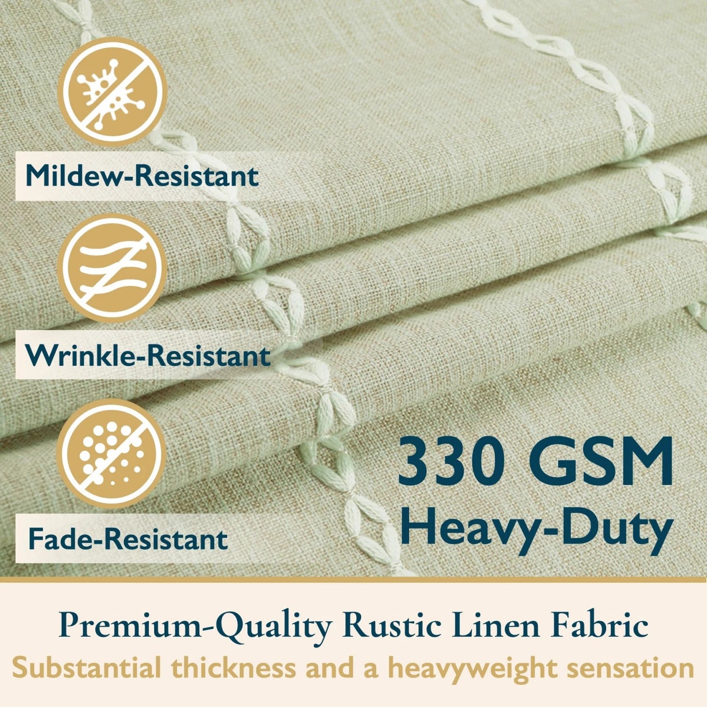 LunaLulinlk Tassel Shower Curtain Set with Hooks