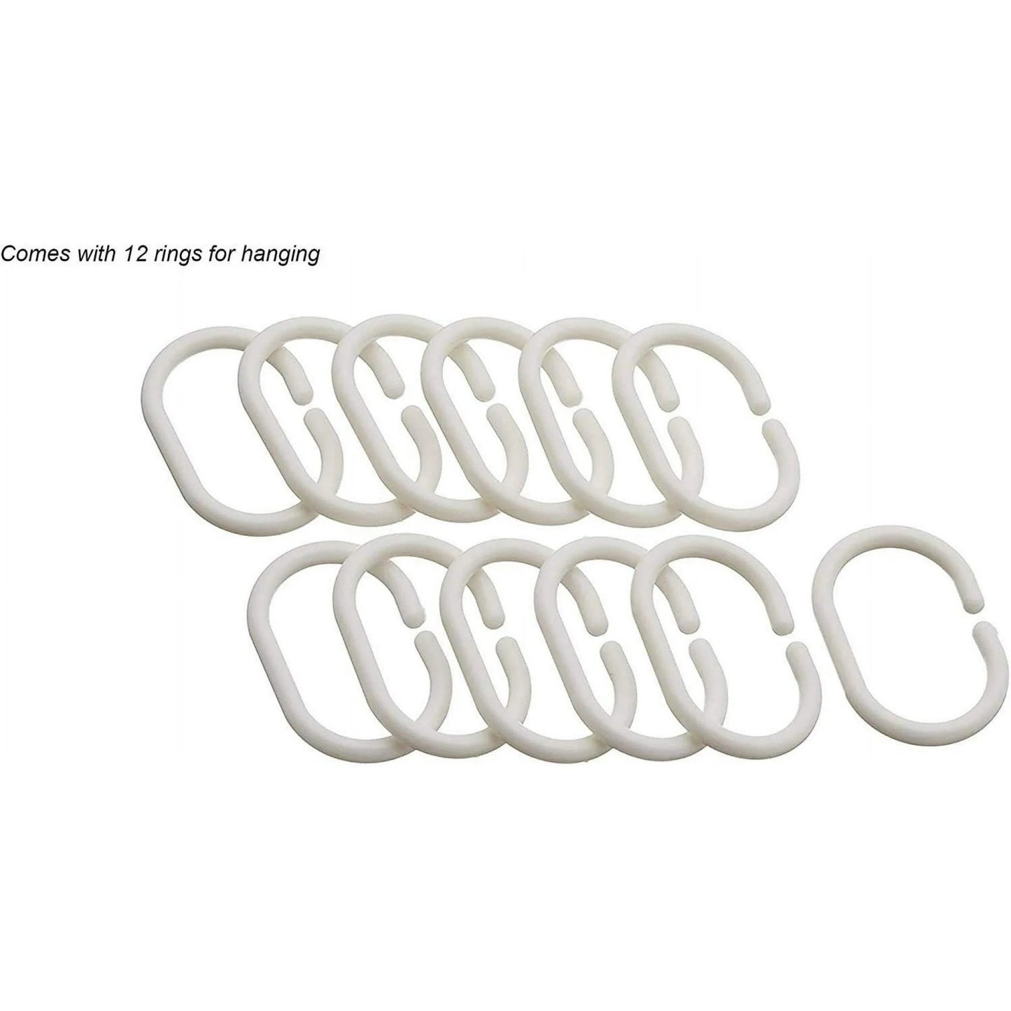 LunaLulinlk Shower Curtain Set with Hooks