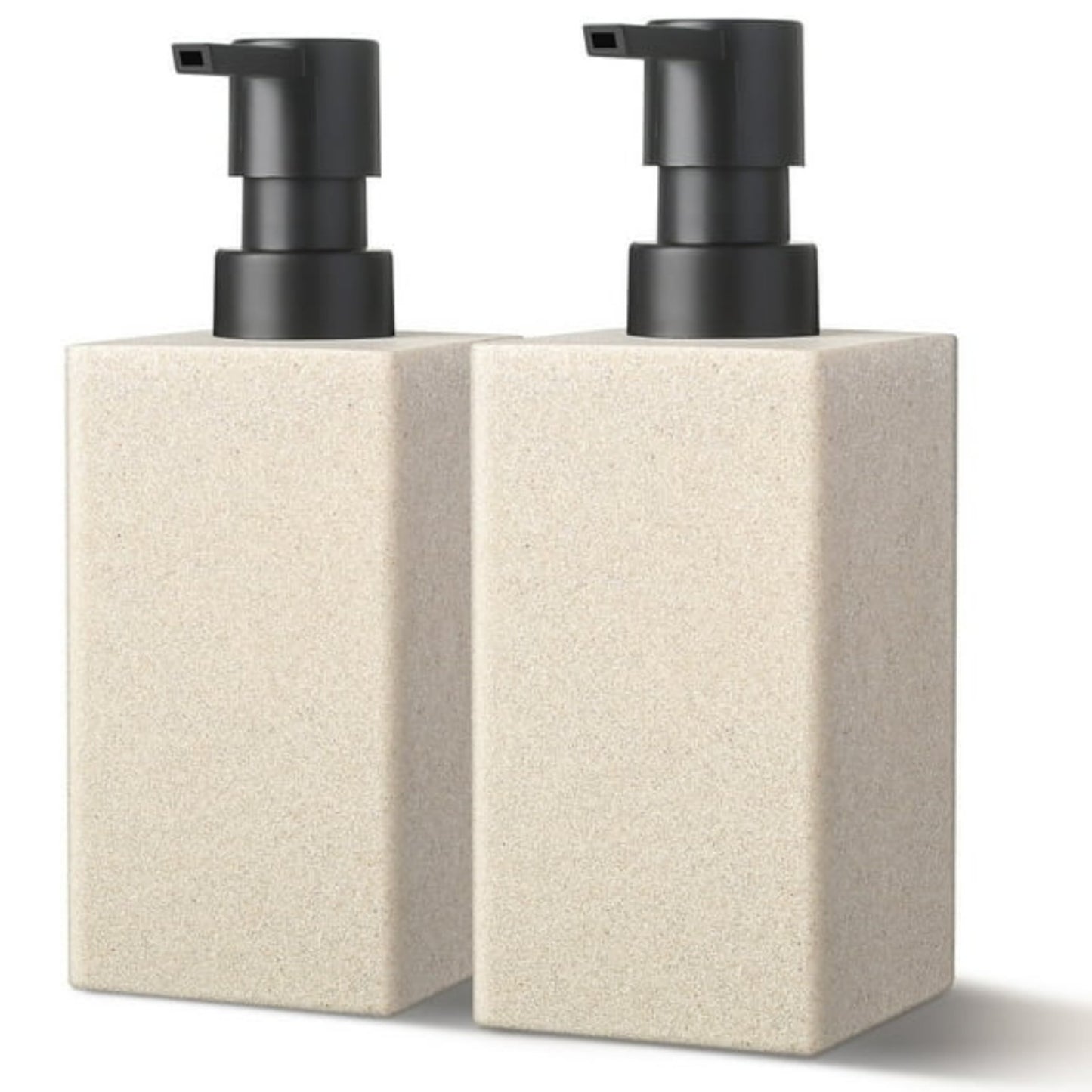 LunaLulinlk Soap Dispenser Bathroom, Resin Hand Soap Dispenser with Pump for Kitchen 12 oz