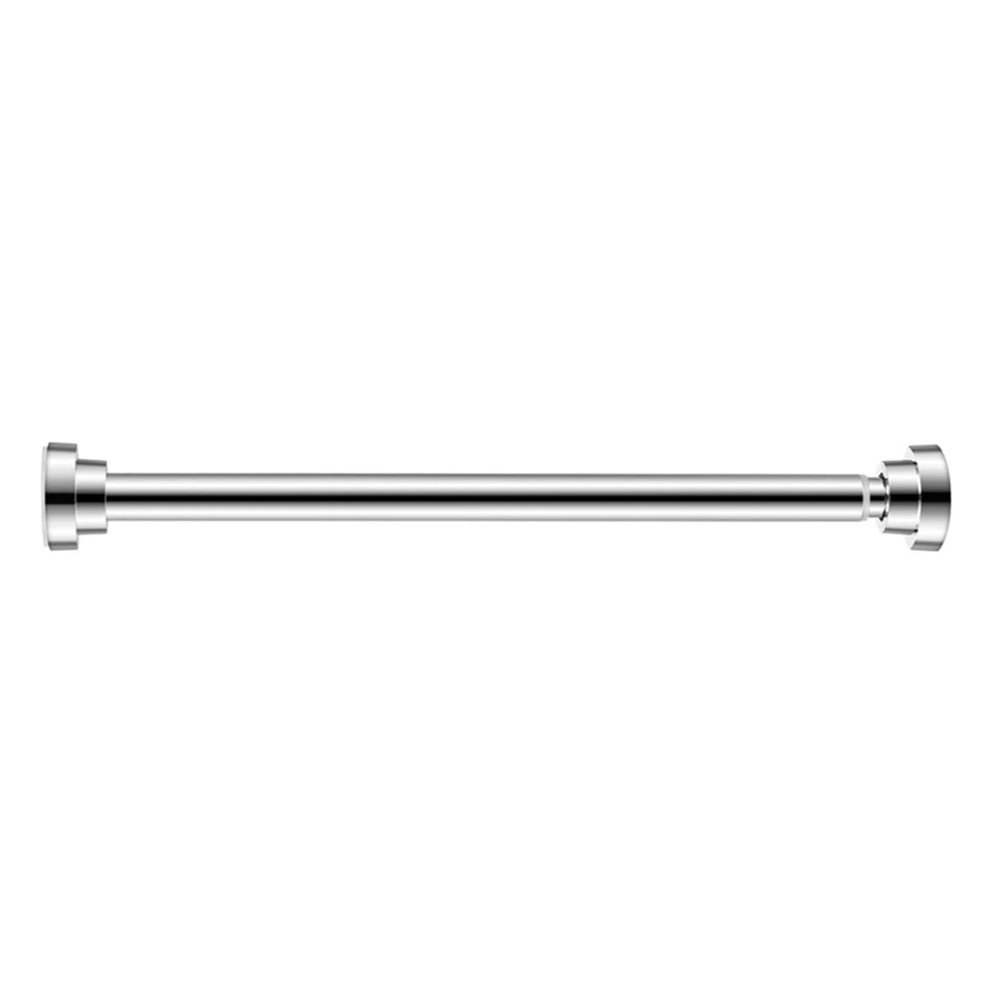 LunaLulinlk Stainless Steel Extendable Shower Curtain Rod, No Drilling Tension Pole for Bathroom, Kitchen