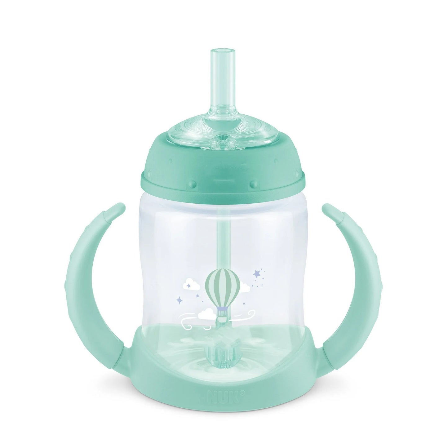 LunaLulinlk Toddler Straw Cup, 5oz Straw Sippy Cup 6+ Months, 1 Pack, Teal, Unisex