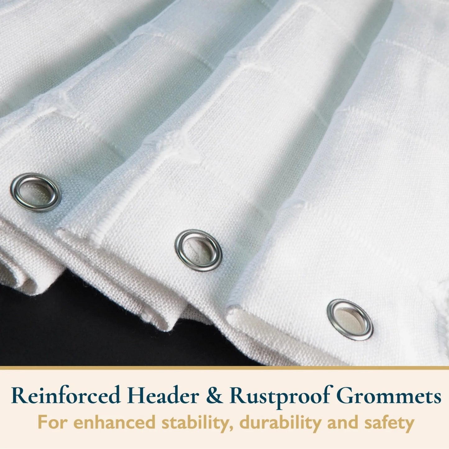 LunaLulinlk Tassel Shower Curtain Set with Hooks