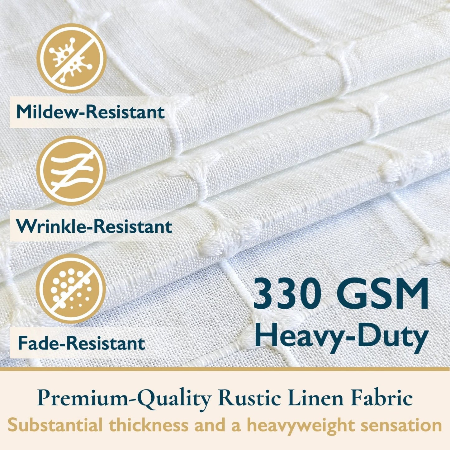 LunaLulinlk Tassel Shower Curtain Set with Hooks