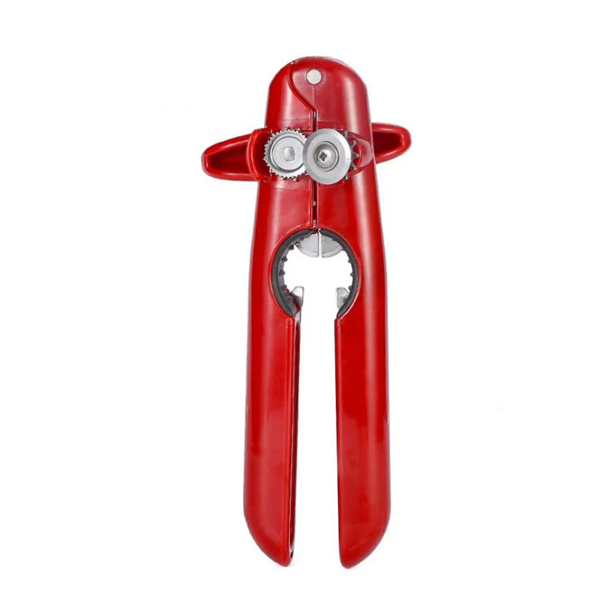 LunaLulinlkCan Opener Manual with Ergonomic Grip Handle Food Grade Stainless Steel Multi-Function Can Opener with Beer Bottle Opener and Cap Gripper