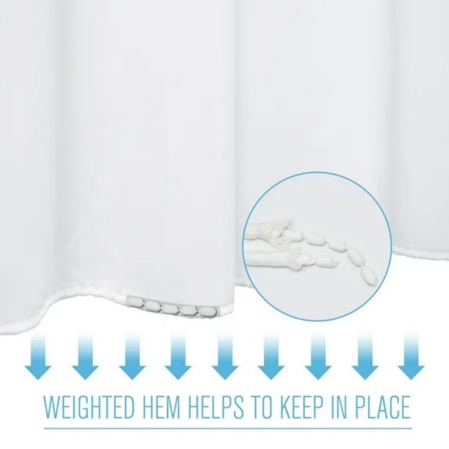 LunaLulinlk Stripe Shower Curtain