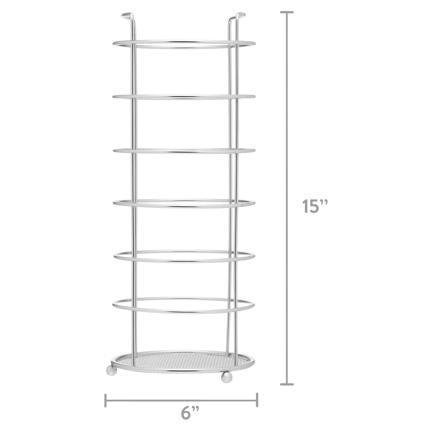 LunaLulinlk Toilet Paper Holder in Satin Nickel