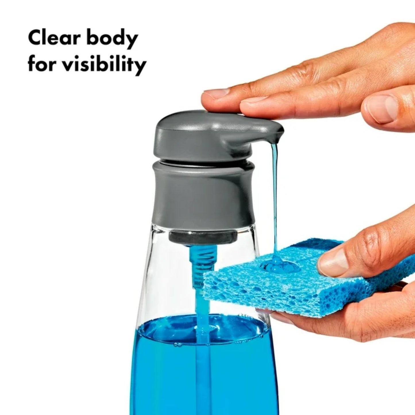 LunaLulinlk Softworks Soap Dispenser, Plastic, 15 oz