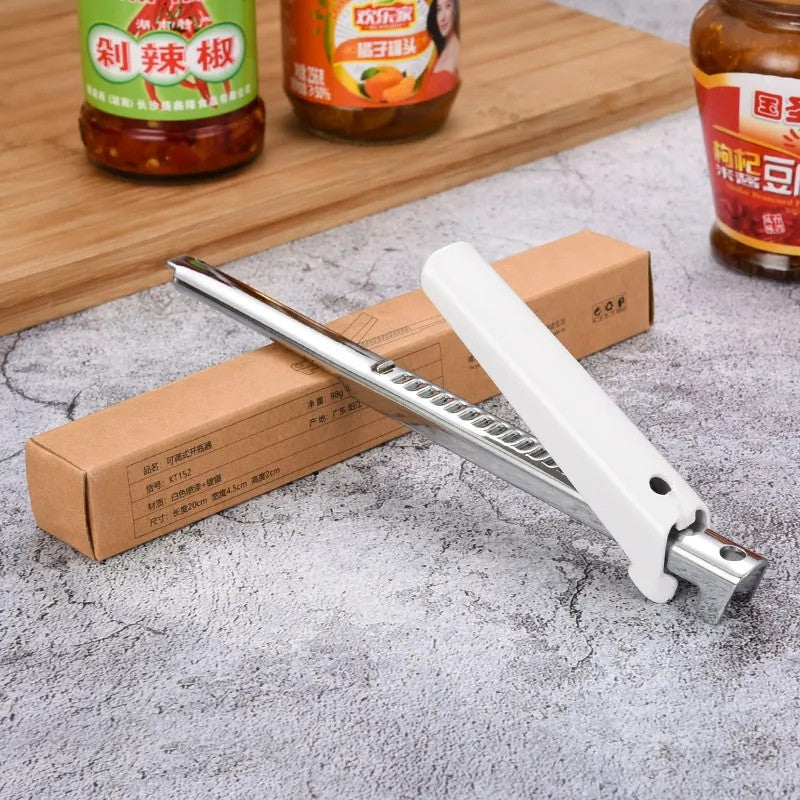 LunaLulinlkJar Lid Opener Gripper Adjustable Can Bottle Opener Stainless Steel