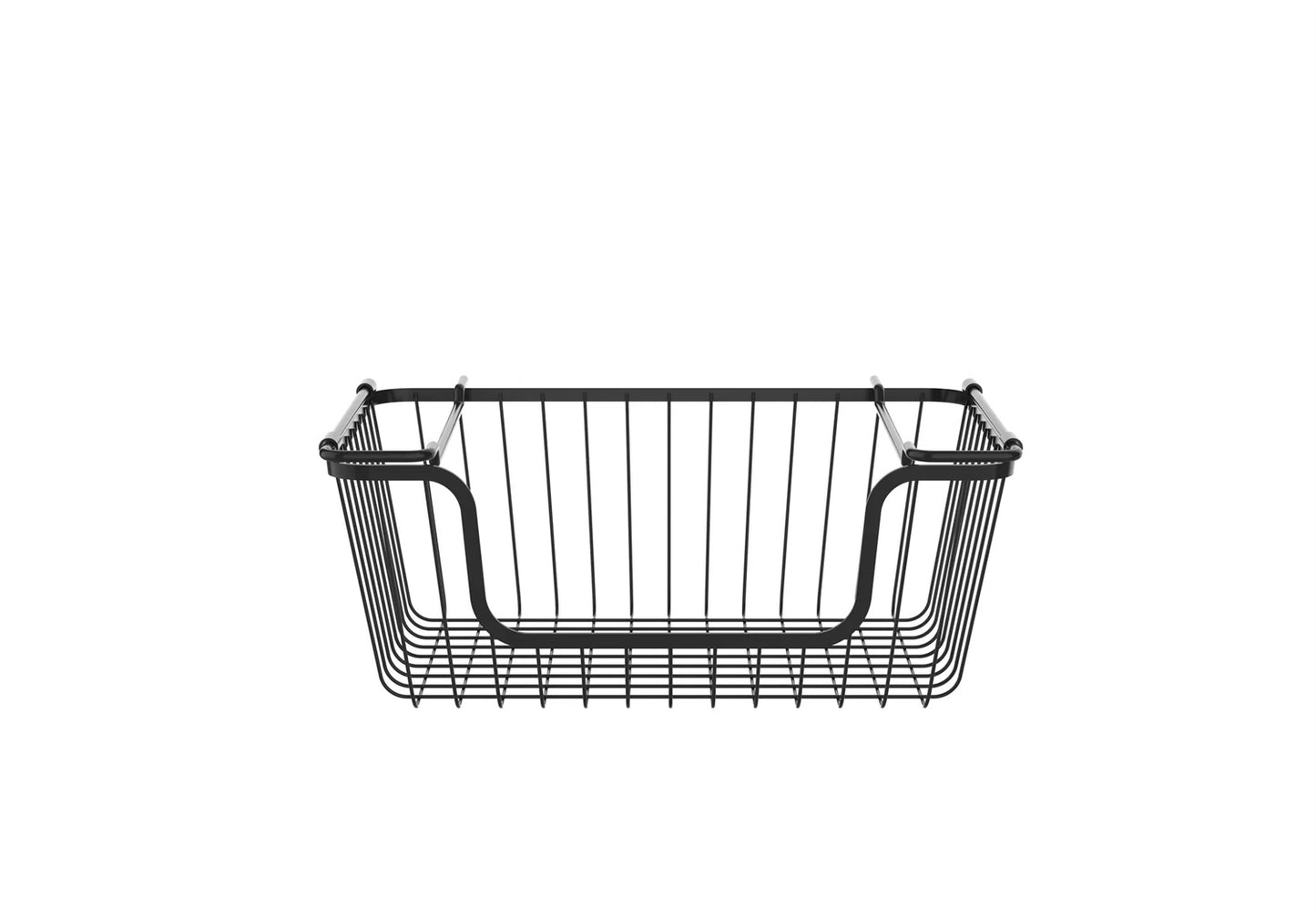 LunaLulinlk Stackable Metal Wire Storage Basket Set