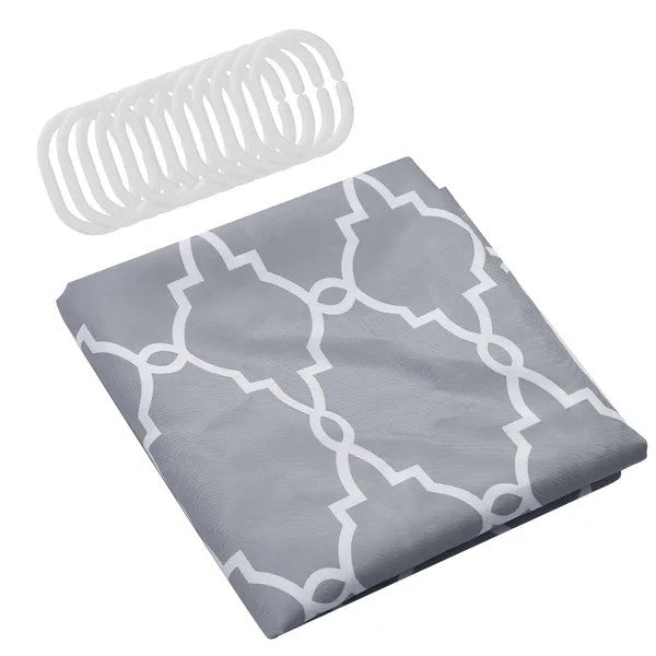 LunaLulinlk Shower Curtain Waterproof 70x70' Inches Bathroom Shower Drape Liner Print Polyester Fabric Bathroom Curtain