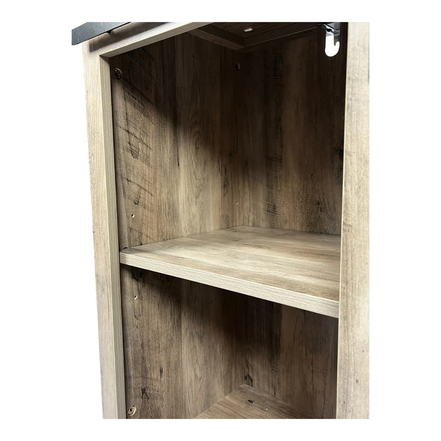 LunaLulinlk Sideboard Storage Cabinet Coffee Bar Kitchen Farmhouse Style