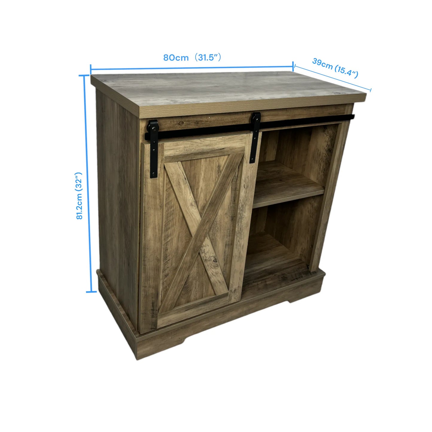 LunaLulinlk Sideboard Storage Cabinet Coffee Bar Kitchen Farmhouse Style