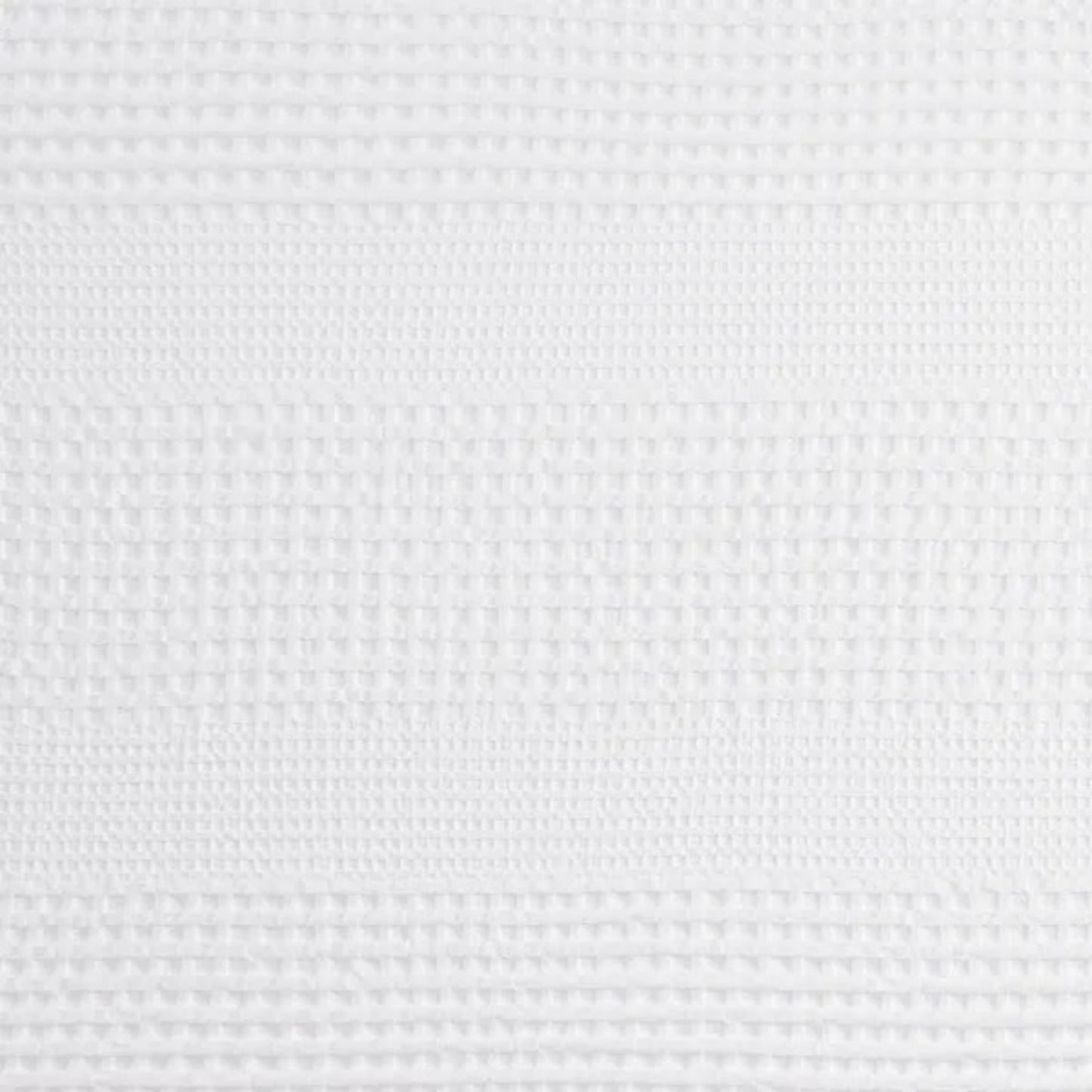 LunaLulinlk Super Waffle Textured Solid Shower Curtain
