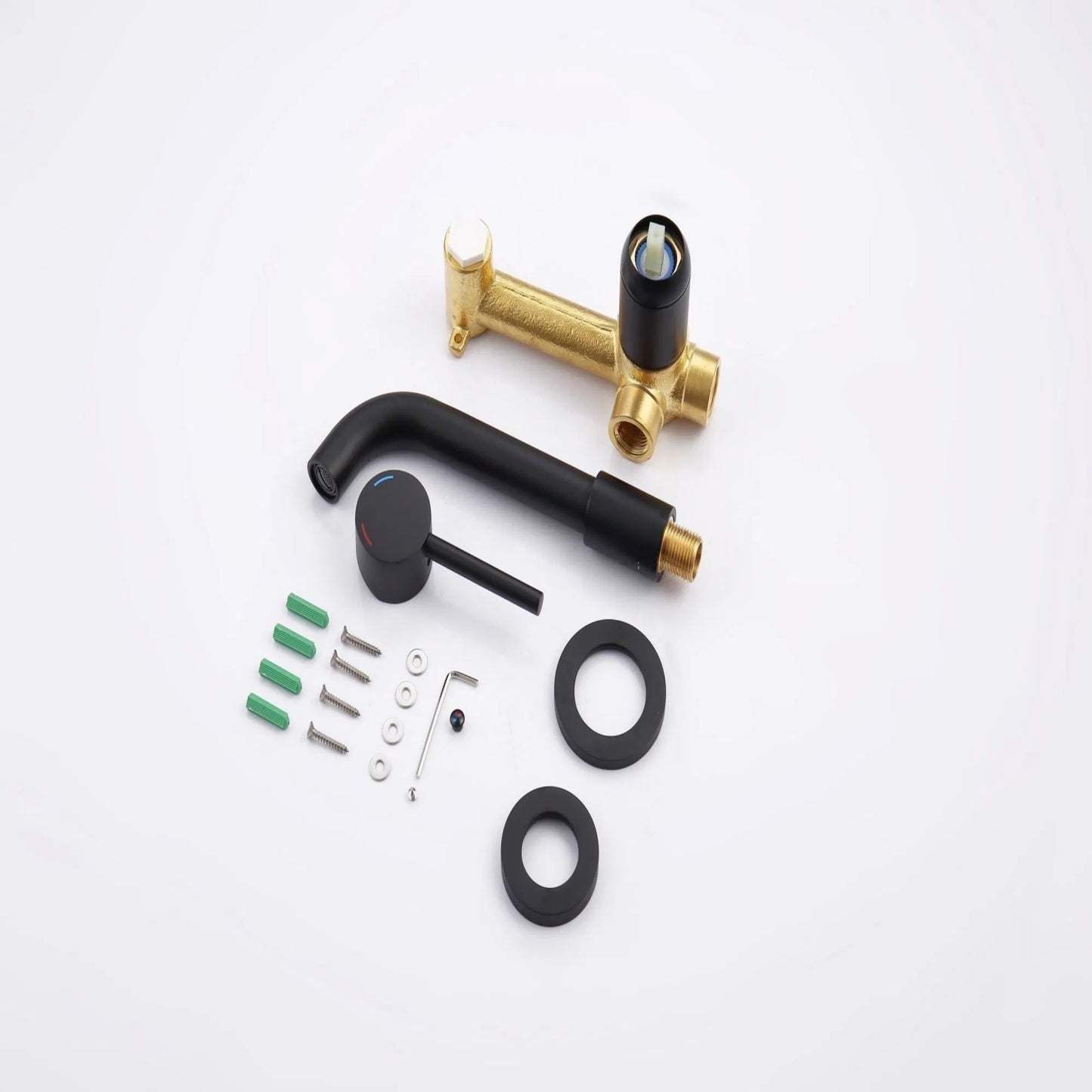 LunaLulinlk Wall Mount Faucet for Bathroom Sink or Bathtub