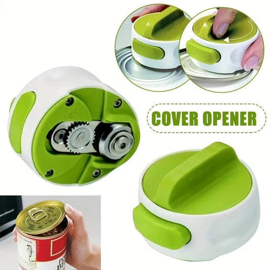 LunaLulinlk1 Compact Mini Can Opener - Easy to use, opens beer and can lids safely!