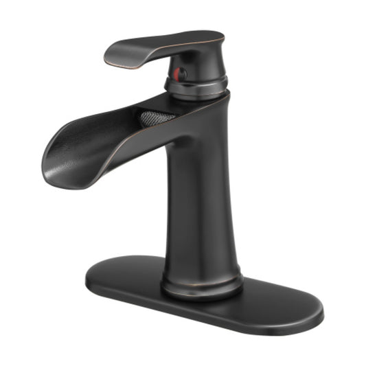 LunaLulinlk Sink faucet with countertop, bathroom faucet for sink, single hole single handle faucet