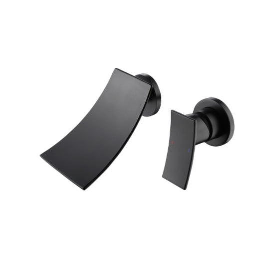 LunaLulinlk Wall Mount Widespread Bathroom Faucet