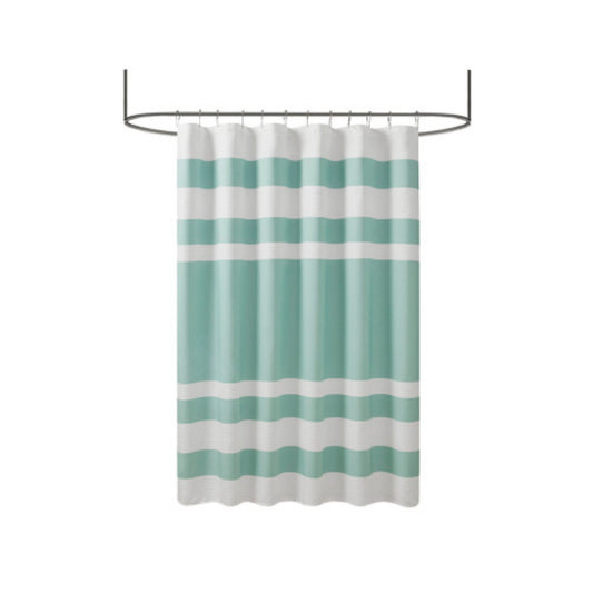 LunaLulinlk Shower Curtain with 3M Treatment Aqua 72x72"