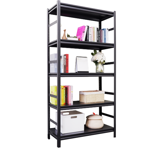 LunaLulinlk Storage Shelves 5 Tier Heavy Duty Metal Shelving Unit Adjustable Shelving Units and Storage Rack Kitchen Garage Shelf