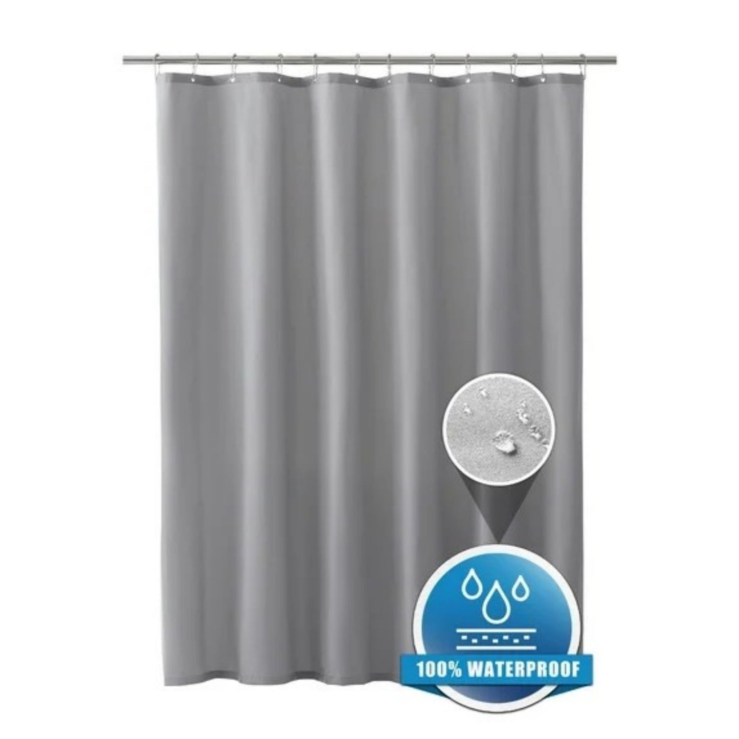 LunaLulinlk Waterproof Fabric Shower Curtain